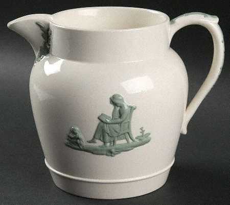 Celadon On Cream Color (Plain Edge) 32 Oz Jug
