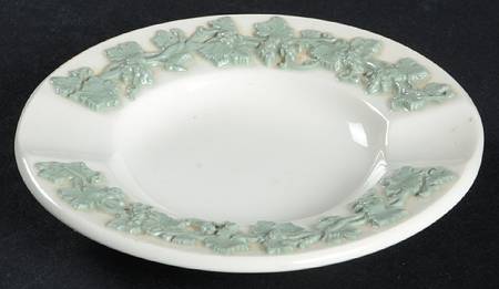 Celadon On Cream Color (Plain Edge) 3" Ashtray