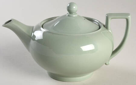 Celadon Mini Teapot & Lid