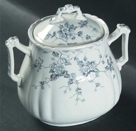Celia Gray Black Sugar Bowl & Lid