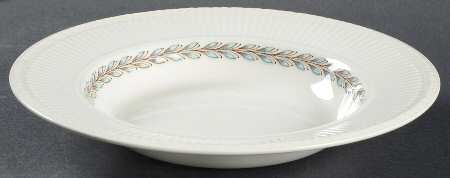 Ceres Blue (Edme) Rim Soup Bowl