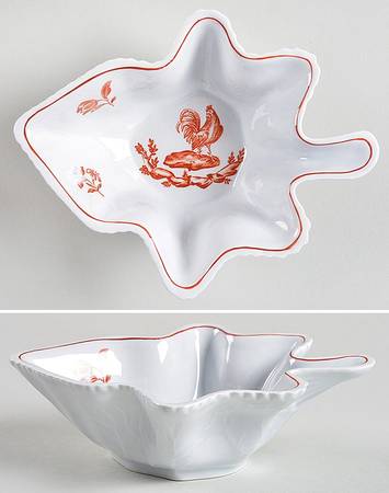 Chantecler Leaf Shaped Dish