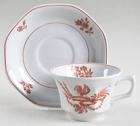 Chantecler Flat Cup & Saucer Set