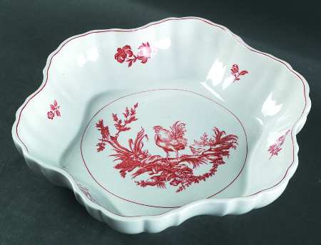 Chantecler Large Round Fluted Bowl