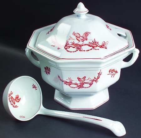 Chantecler Tureen & Lid w/Ladle