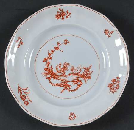 Chantecler Luncheon Plate