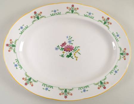 Charleston 15" Oval Serving Platter