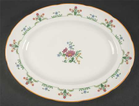 Charleston 14" Oval Serving Platter