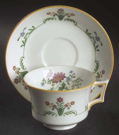 Charleston Footed Cup & Saucer Set