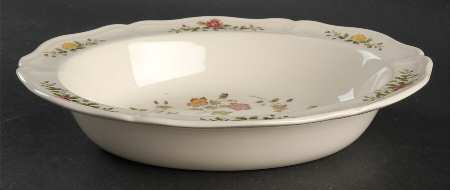 Charlecote 9" Oval Vegetable Bowl