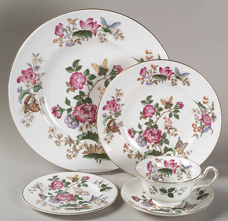 Charnwood (Bone) 40 Piece Estate Set