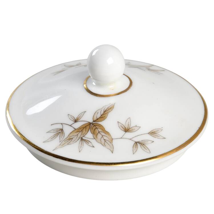 Charnwood (Bone) Lid for 146 Shape Sugar Bowl
