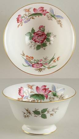 Charnwood (Bone) Cranberry Bowl