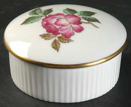 Charnwood (Bone) 2" Round Box & Lid