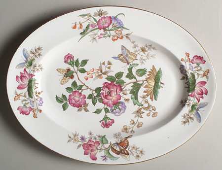 Charnwood (Bone) 14" Oval Serving Platter