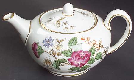 Charnwood (Bone) Individual Teapot & Lid