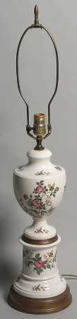 Charnwood (Bone) 33" Electric Lamp No Shade