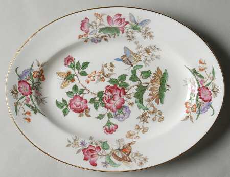 Charnwood (Bone) 10" Oval Serving Platter