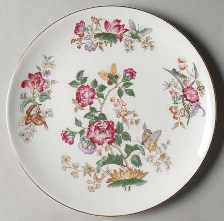 Charnwood (Bone) Cake Plate