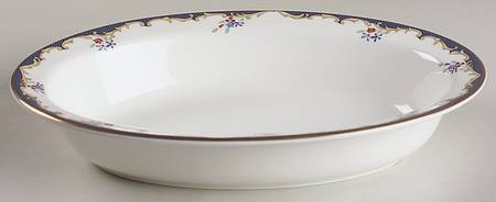 Chartley (Verge) 10" Oval Vegetable Bowl