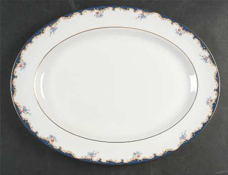 Chartley (Verge) 15" Oval Serving Platter