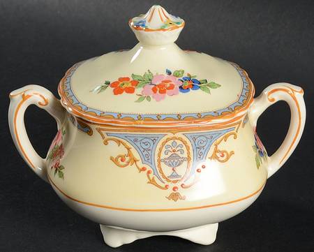 Chateau Sugar Bowl & Lid