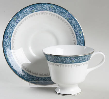 Cheltenham Footed Cup & Saucer Set