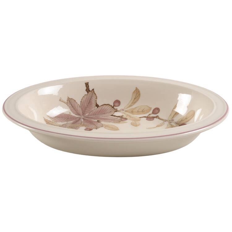 Chestnut 9" Oval Vegetable Bowl