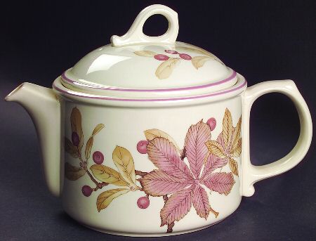 Chestnut Teapot & Lid