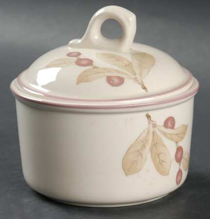 Chestnut Sugar Bowl & Lid