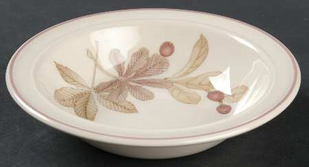 Chestnut Rim Fruit/Dessert (Sauce) Bowl