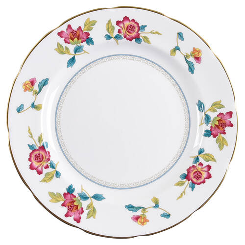 Chinese Flowers Luncheon Plate
