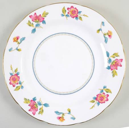 Chinese Flowers 12" Chop Plate (Round Platter)