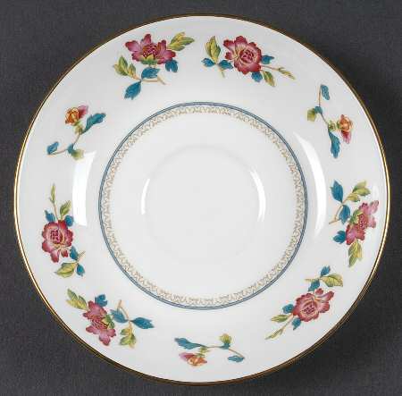 Chinese Flowers Saucer
