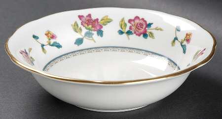 Chinese Flowers Coupe Cereal Bowl