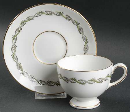 Chiltern Footed Cup & Saucer Set