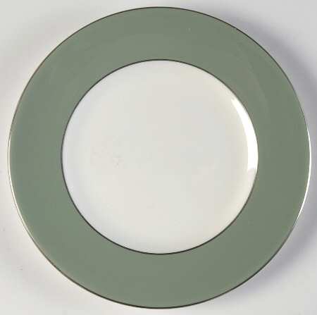 Chinese Green Bread & Butter Plate