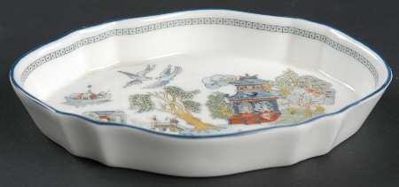 Chinese Legend Silver Tray
