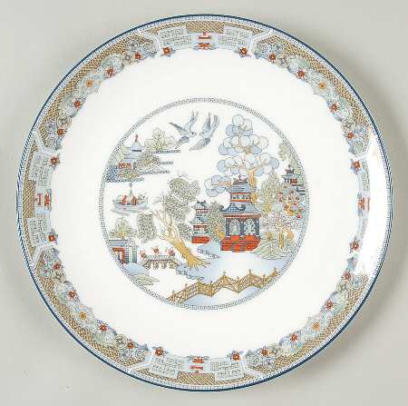 Chinese Legend Luncheon Plate