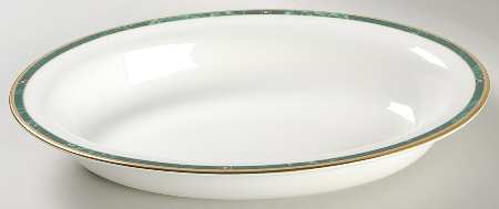 Chorale 10" Oval Vegetable Bowl