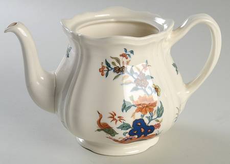 Chinese Teal Teapot No Lid