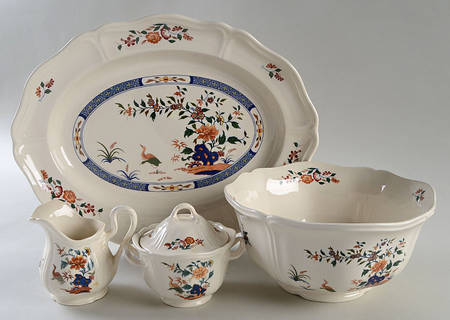 Chinese Teal 5 Piece Hostess Set