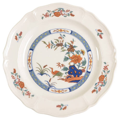 Chinese Teal Salad Plate