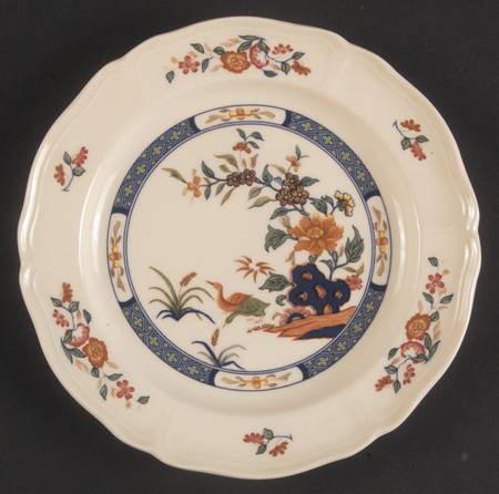 Chinese Teal Bread & Butter Plate