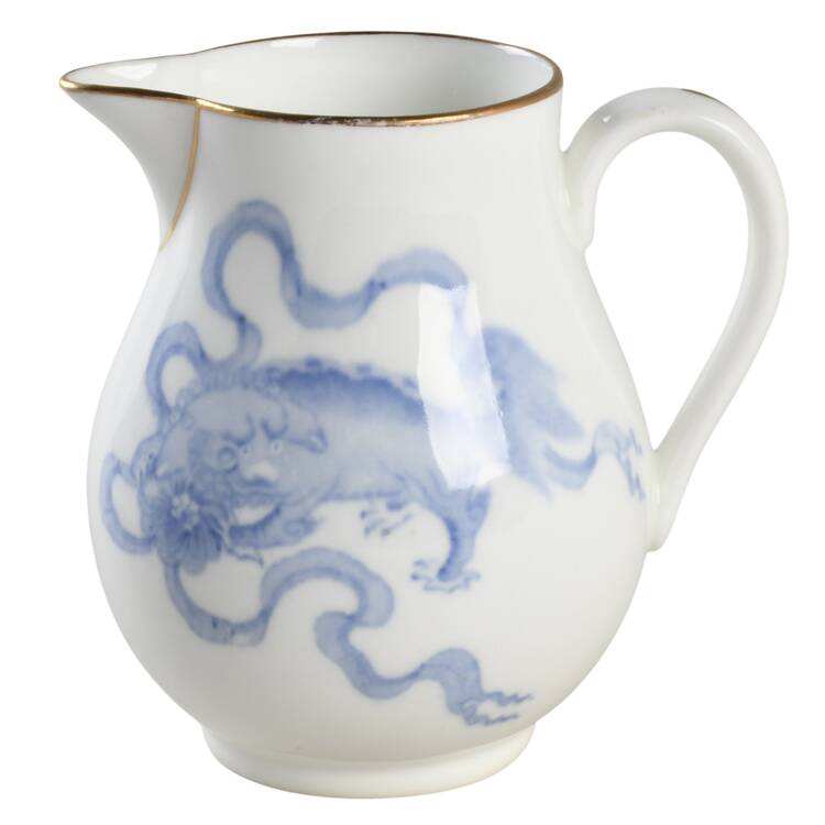 Chinese Tigers Blue Creamer