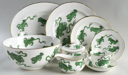 Chinese Tigers Green 45 Piece Starter Set