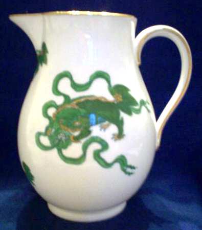 Chinese Tigers Green Pitcher