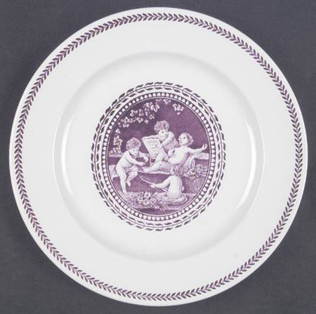 Cipriani Purple Luncheon Plate