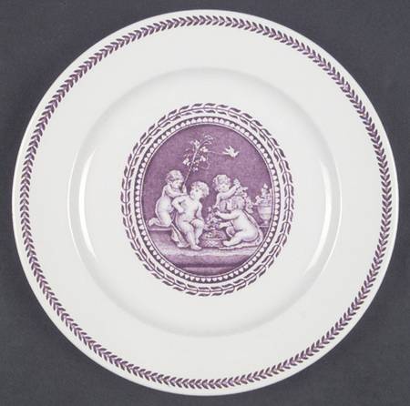 Cipriani Purple Luncheon Plate