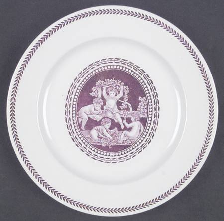 Cipriani Purple Luncheon Plate